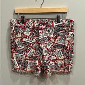 Vintage Budweiser Denim Cutoff Shorts